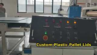 Custom Plastic Pallet Box Lids for Industrial Logistics